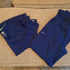 HH Works Navy blue Scrub set size L